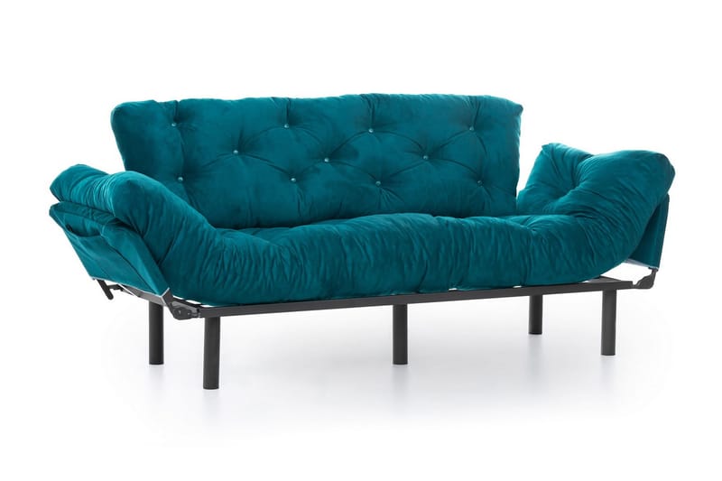Mezonzo 3-seter Sovesofa - Grønn - Møbler - Sofaer - Sovesofaer - 3 seters sovesofa