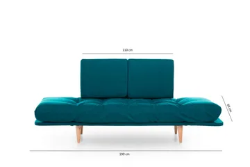 Mezonzo 3-seter Sovesofa - Grønn - Møbler - Sofaer - Sovesofaer - 3 seters sovesofa