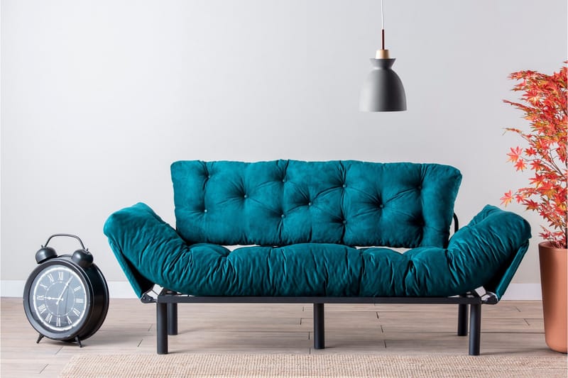 Mezonzo 3-seter Sovesofa - Grønn - Møbler - Sofaer - Sovesofaer - 3 seters sovesofa