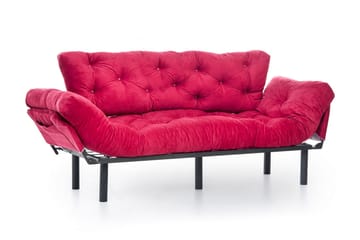 Mezonzo 3-seter Sovesofa - Rød - Møbler - Sofaer - Sovesofaer - 3 seters sovesofa