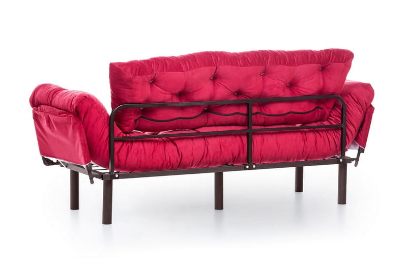 Mezonzo 3-seter Sovesofa - Rød - Møbler - Sofaer - Sovesofaer - 3 seters sovesofa