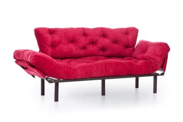 Mezonzo 3-seter Sovesofa - Rød - Møbler - Sofaer - Sovesofaer - 3 seters sovesofa