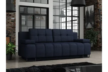 Morenia 3-seter Sovesofa - Blå - Møbler - Sofaer - Sovesofaer - 3 seters sovesofa