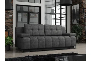 Morenia 3-seter Sovesofa - Grå - Møbler - Sofaer - Sovesofaer - 3 seters sovesofa