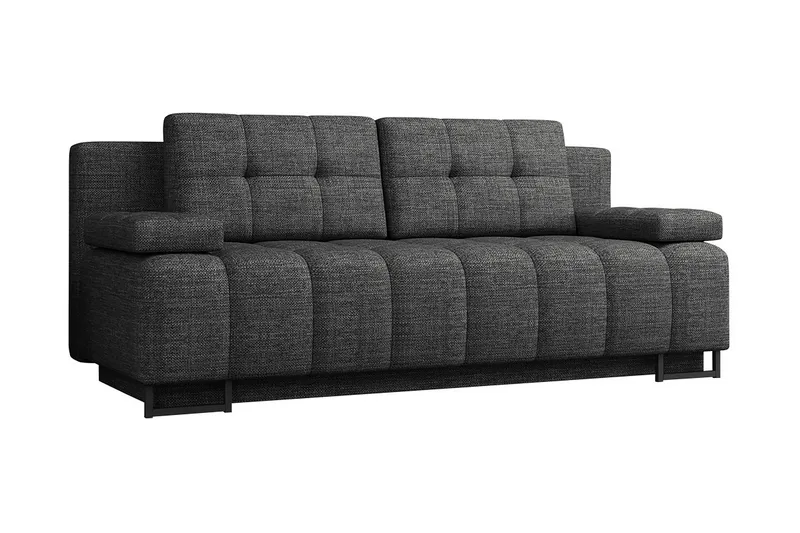 Morenia 3-seter Sovesofa - Grå - Møbler - Sofaer - Sovesofaer - 3 seters sovesofa