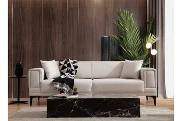 Naoko 3-seter Sovesofa - Beige - Møbler - Sofaer - Sovesofaer - 3 seters sovesofa