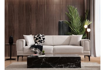 Naoko 3-seter Sovesofa - Beige - Møbler - Sofaer - Sovesofaer - 3 seters sovesofa