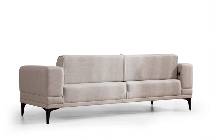 Naoko 3-seter Sovesofa - Beige - Møbler - Sofaer - Sovesofaer - 3 seters sovesofa