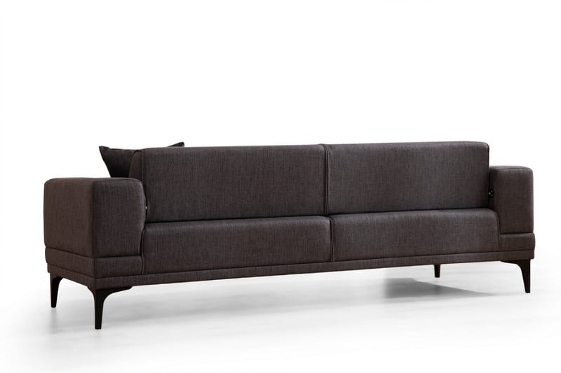 Naoko 3-seter Sovesofa - Mørkegrå - Møbler - Sofaer - Sovesofaer - 3 seters sovesofa