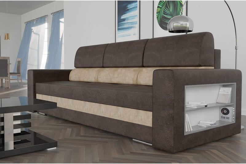 Nemo Sovesofa 236x92x88 cm - Møbler - Sofaer - Sovesofaer - 3 seters sovesofa