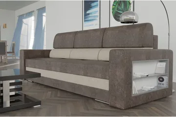 Nemo Sovesofa 236x92x88 cm - Møbler - Sofaer - Sovesofaer - 3 seters sovesofa