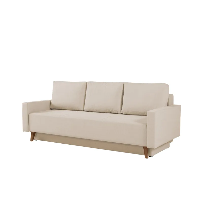 3-seters sovesofa OVIEDO Verita 03 - Beige - Møbler - Sofaer - Sovesofaer - 3 seters sovesofa