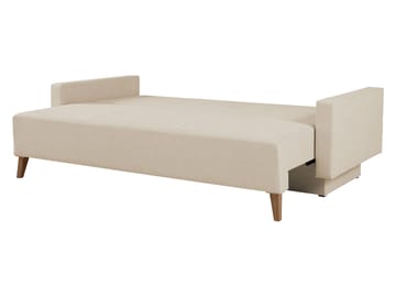 3-seters sovesofa OVIEDO Verita 53 - Gul - Møbler - Sofaer - Sovesofaer - 3 seters sovesofa