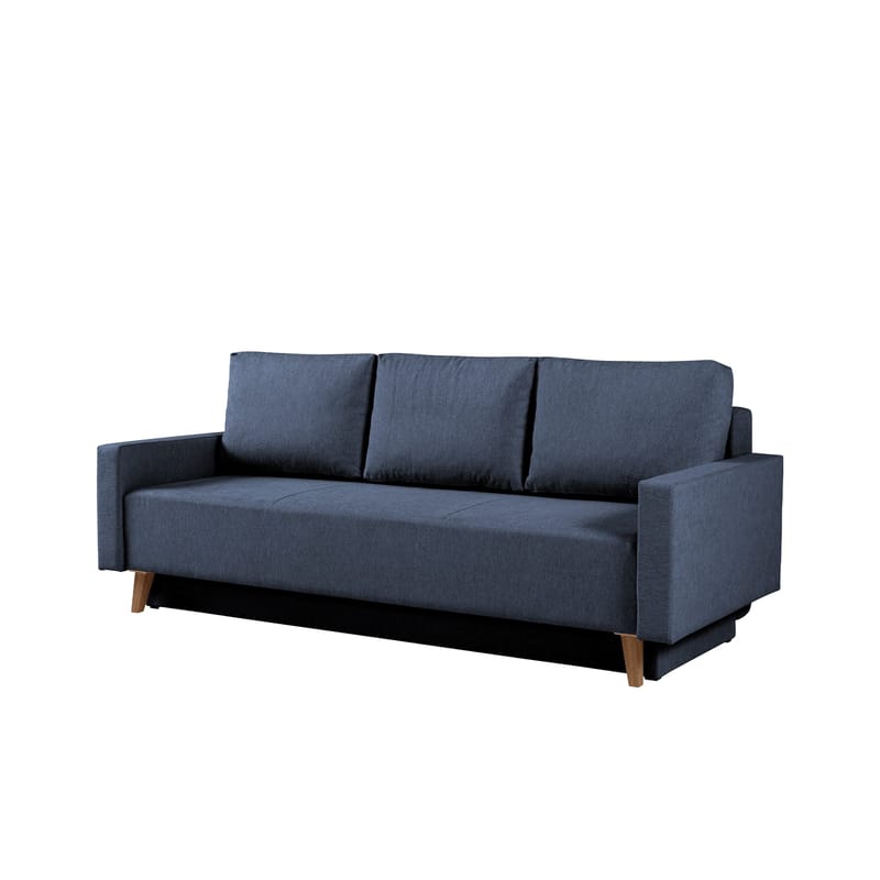 3-seters sovesofa OVIEDO Verita 76 - Blå - Møbler - Sofaer - Sovesofaer - 3 seters sovesofa