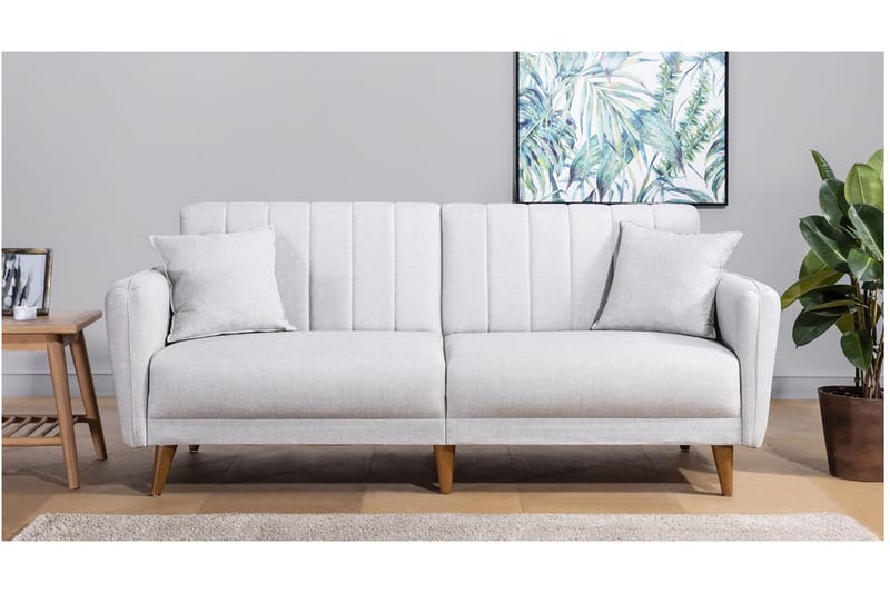 Pattyn Sovesofa 3-seter - Beige - Møbler - Sofaer - Sovesofaer - 3 seters sovesofa