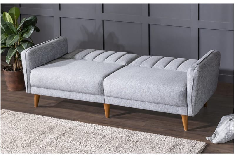 Pattyn Sovesofa 3-seter - Grå - Møbler - Sofaer - Sovesofaer - 3 seters sovesofa