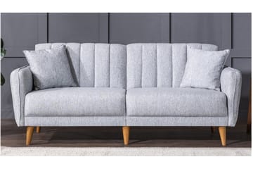 Pattyn Sovesofa 3-seter - Grå - Møbler - Sofaer - Sovesofaer - 3 seters sovesofa