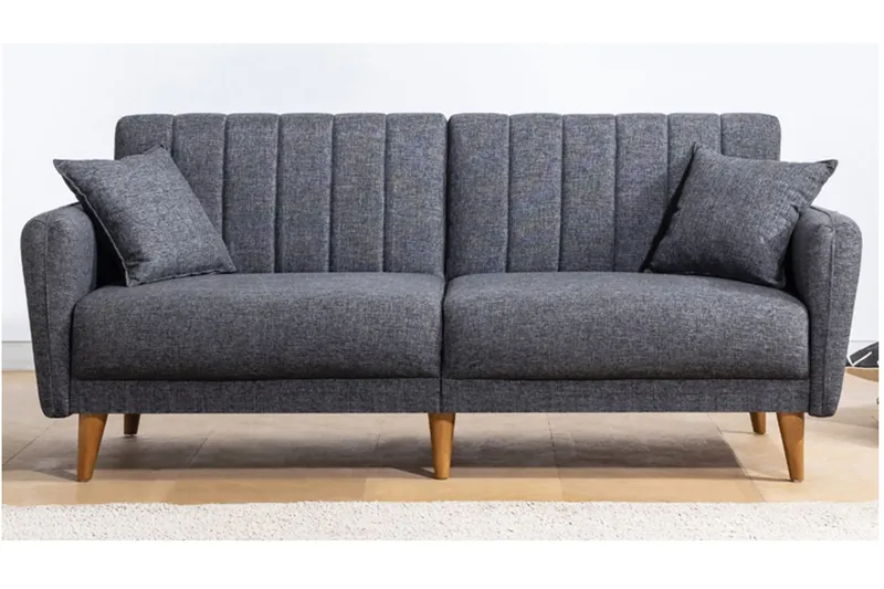 Pattyn Sovesofa 3-seter - Mørkegrå - Møbler - Sofaer - Sovesofaer - 3 seters sovesofa