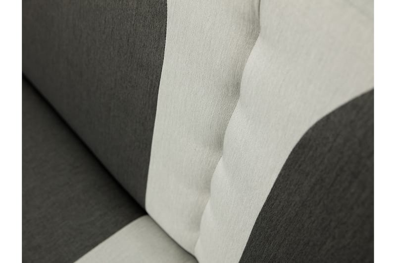 Pinto 3-seter Rektangulær Sovesofa i Stoff - Rød|Svart - Møbler - Sofaer - Sovesofaer - 3 seters sovesofa
