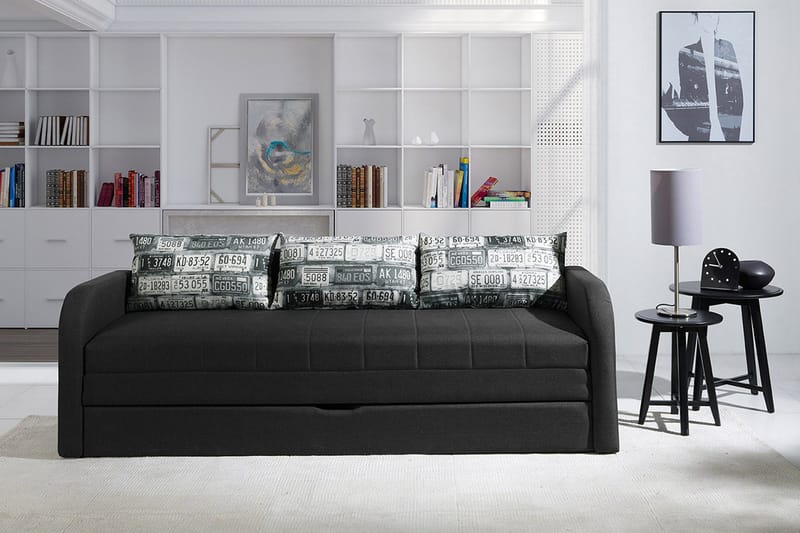 Rafal Sovesofa 208x76x75 cm - Møbler - Sofaer - Sovesofaer - 3 seters sovesofa