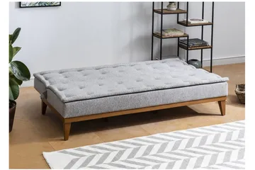 Raguel Sovesofa 3-seter - Grå - Møbler - Sofaer - Sovesofaer - 3 seters sovesofa