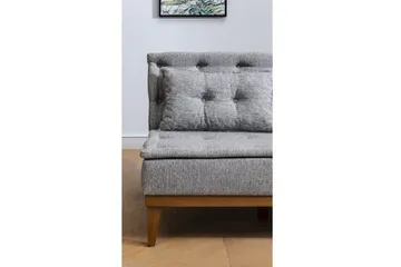 Raguel Sovesofa 3-seter - Grå - Møbler - Sofaer - Sovesofaer - 3 seters sovesofa