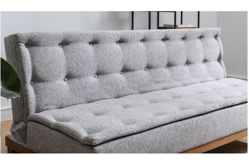 Raguel Sovesofa 3-seter - Grå - Møbler - Sofaer - Sovesofaer - 3 seters sovesofa