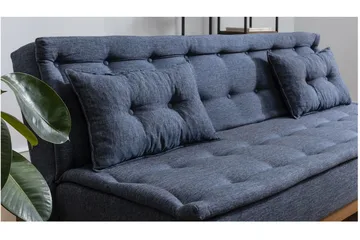 Raguel Sovesofa 3-seter - Mørkeblå - Møbler - Sofaer - Sovesofaer - 3 seters sovesofa
