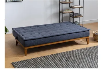 Raguel Sovesofa 3-seter - Mørkeblå - Møbler - Sofaer - Sovesofaer - 3 seters sovesofa