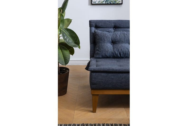 Raguel Sovesofa 3-seter - Mørkeblå - Møbler - Sofaer - Sovesofaer - 3 seters sovesofa