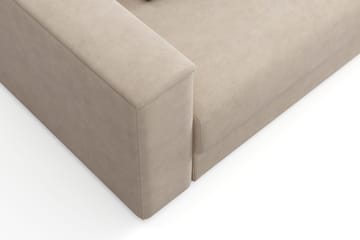 Rosenvind 3-seters sovesofa med oppbevaring beige kordfløyel Andrarum - Møbler - Sofaer - Sovesofaer - 3 seters sovesofa