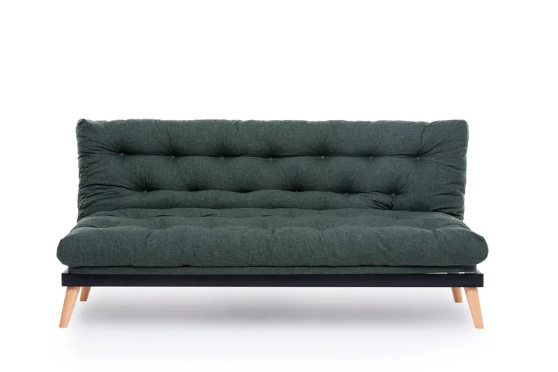 Saki Sovesofa - Green - Møbler - Sofaer - Sovesofaer - 3 seters sovesofa
