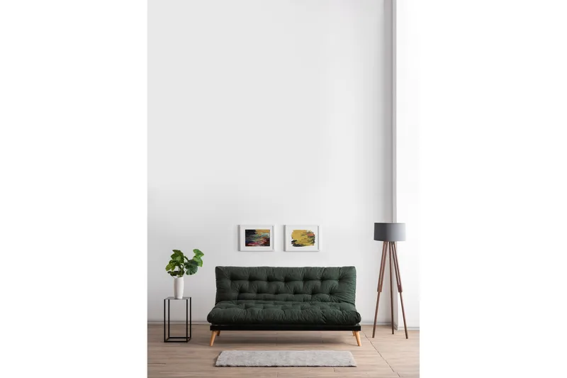 Saki Sovesofa - Green - Møbler - Sofaer - Sovesofaer - 3 seters sovesofa