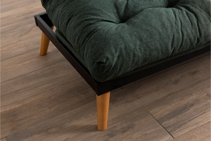 Saki Sovesofa - Green - Møbler - Sofaer - Sovesofaer - 3 seters sovesofa