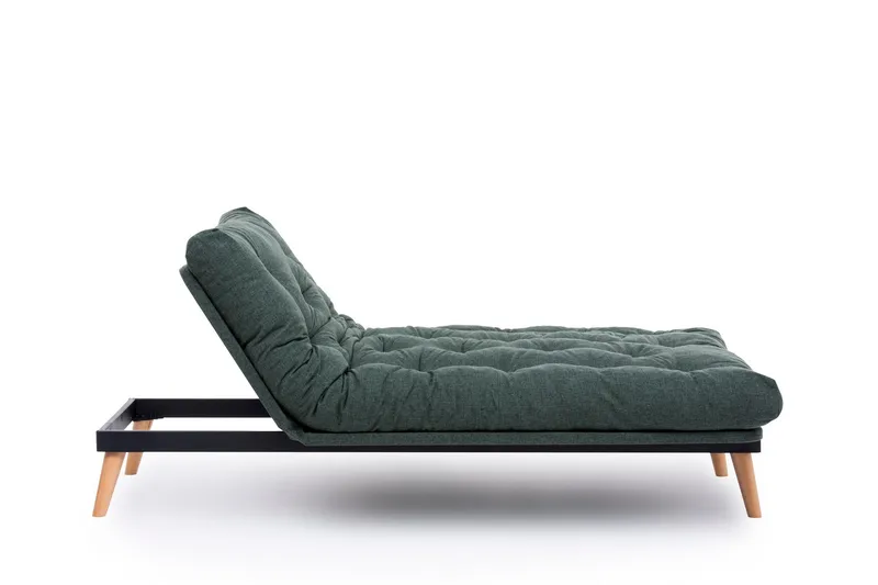 Saki Sovesofa - Green - Møbler - Sofaer - Sovesofaer - 3 seters sovesofa