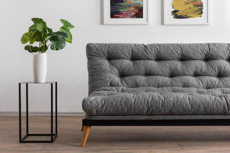 Saki Sovesofa - Lysegrå - Møbler - Sofaer - Sovesofaer - 3 seters sovesofa