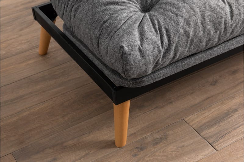 Saki Sovesofa - Lysegrå - Møbler - Sofaer - Sovesofaer - 3 seters sovesofa