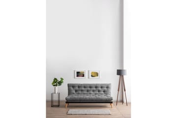 Saki Sovesofa - Lysegrå - Møbler - Sofaer - Sovesofaer - 3 seters sovesofa