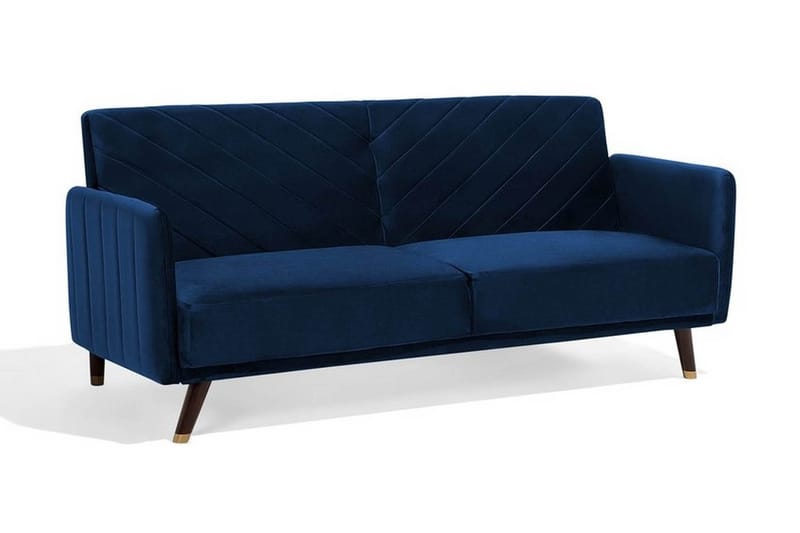Senja Sovesofa 200 cm - Blå - Møbler - Sofaer - Sovesofaer - 3 seters sovesofa