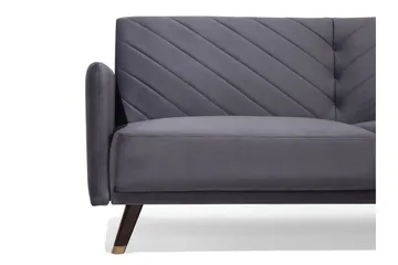 Senja Sovesofa 200 cm - Grå - Møbler - Sofaer - Sovesofaer - 3 seters sovesofa