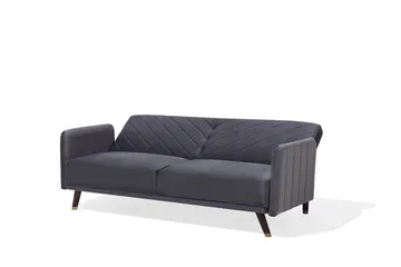 Senja Sovesofa 200 cm - Grå - Møbler - Sofaer - Sovesofaer - 3 seters sovesofa