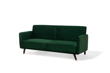 Senja Sovesofa 200 cm - Grønn - Møbler - Sofaer - Sovesofaer - 3 seters sovesofa