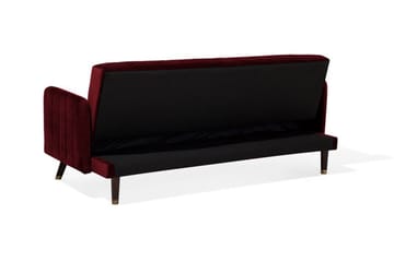 Senja Sovesofa 200 cm - Rød - Møbler - Sofaer - Sovesofaer - 3 seters sovesofa