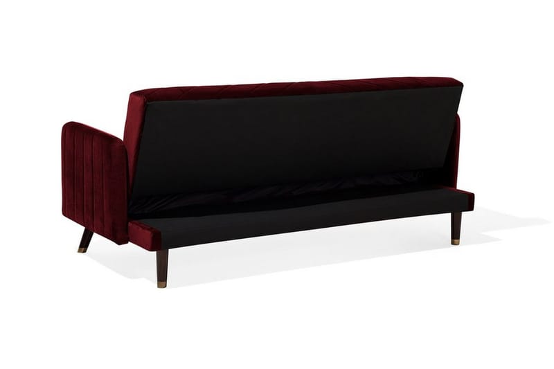 Senja Sovesofa 200 cm - Rød - Møbler - Sofaer - Sovesofaer - 3 seters sovesofa
