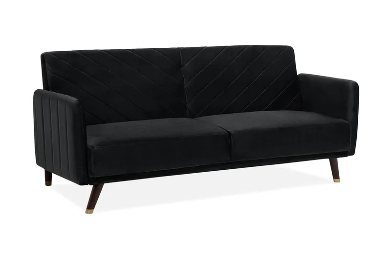 Senja Sovesofa 200 cm, Svart