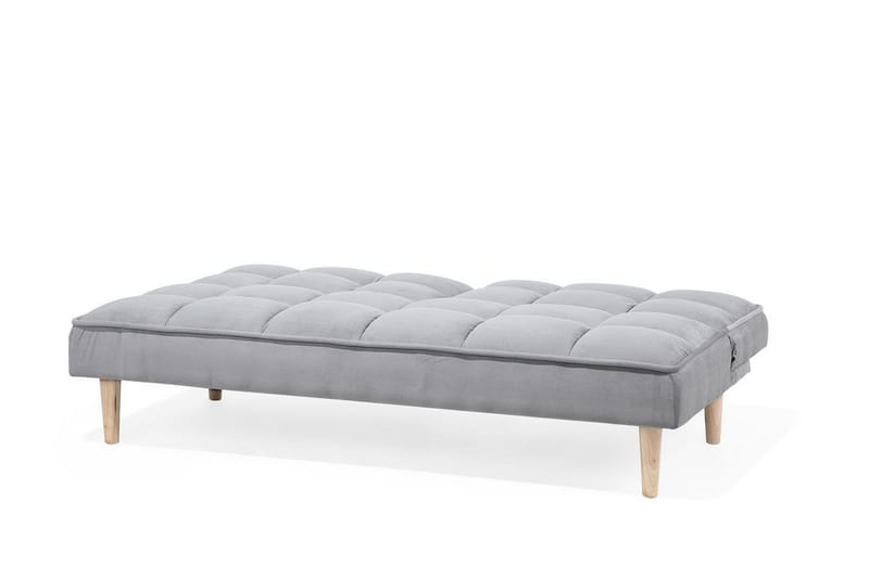 Siljan 3-seter Rektangulær Sovesofa 105x177 cm i Stoff - Grå - Møbler - Sofaer - Sovesofaer - 3 seters sovesofa