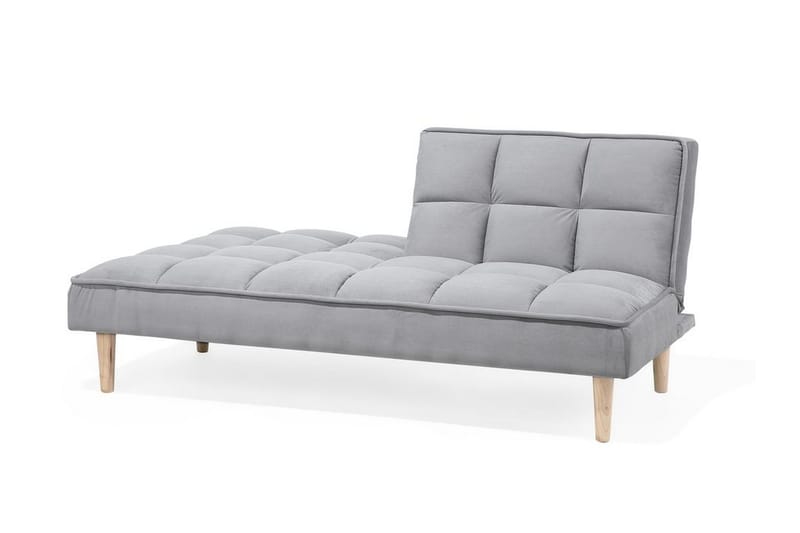 Siljan 3-seter Rektangulær Sovesofa 105x177 cm i Stoff - Grå - Møbler - Sofaer - Sovesofaer - 3 seters sovesofa