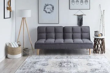 Siljan Sovesofa 177 cm - Grå - Møbler - Sofaer - Sovesofaer - 3 seters sovesofa