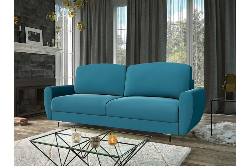 Silvia Sovesofa 226x98x95 cm - Møbler - Sofaer - Sovesofaer - 3 seters sovesofa