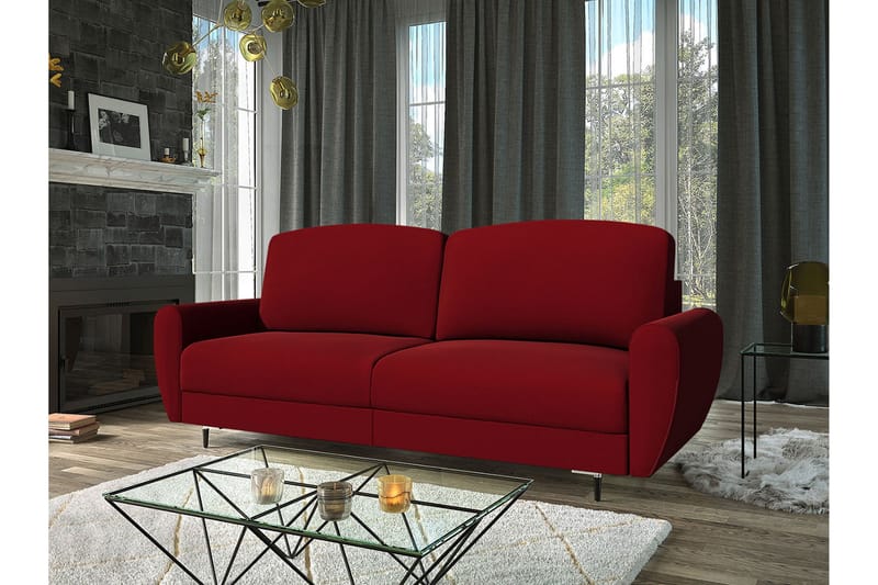Silvia Sovesofa 226x98x95 cm - Møbler - Sofaer - Sovesofaer - 3 seters sovesofa